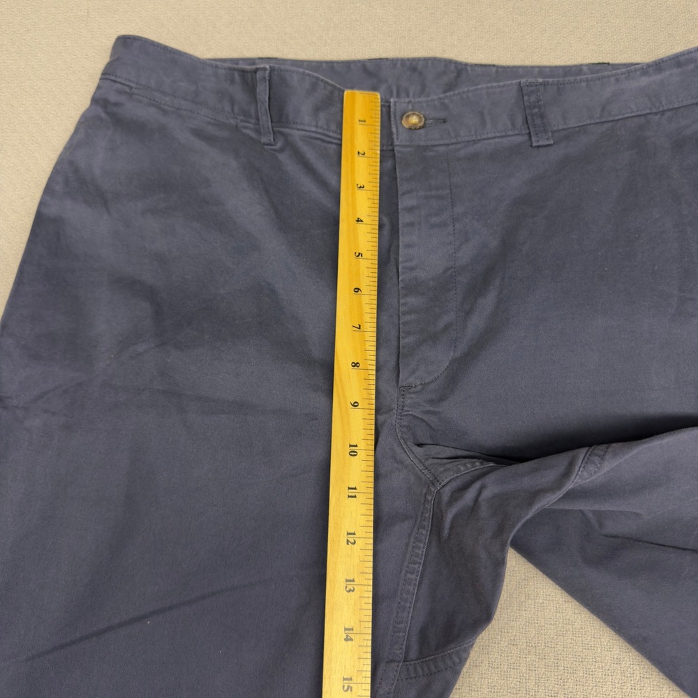 Duluth Trading Pants Mens 40x30 Navy Blue Canvas Chino Minimalist Workwear - Picture 7 of 9
